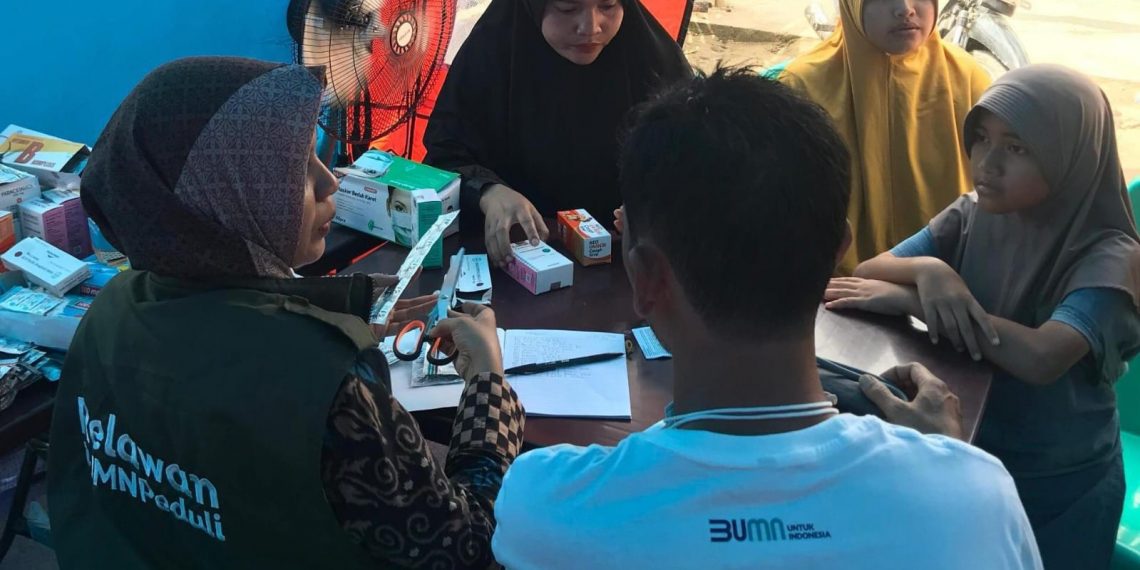 BNI Dirikan Posko Kesehatan untuk Bantu Warga Terdampak Banjir Bandang di Aceh