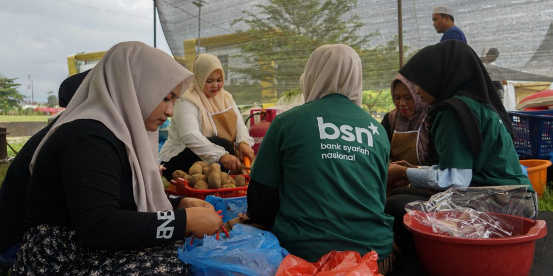 BSN Siapkan Dapur Umum Di Aceh