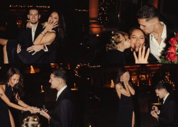 Justin Hubner Lamar Jennifer Coppen, Momen Manis di Depan Kamari