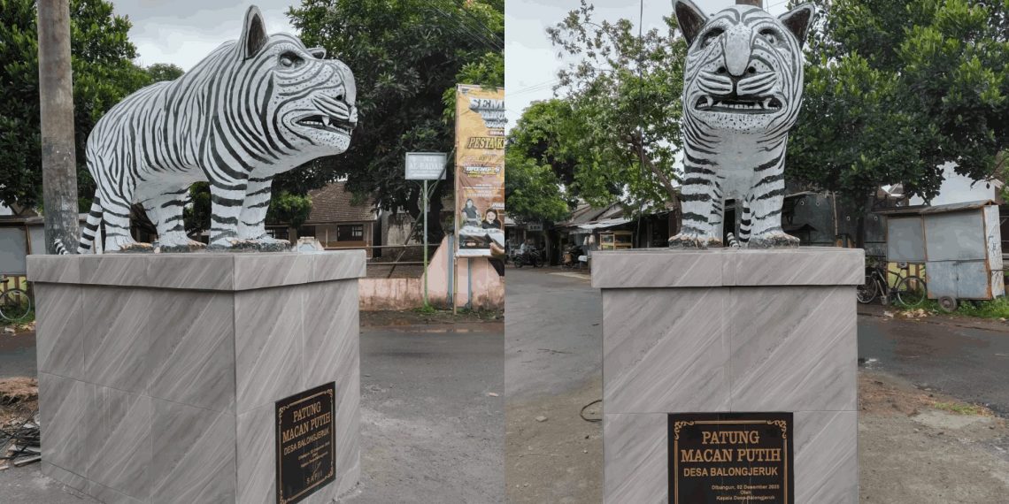 Patung Macan di Kediri Viral, Seniman Jelaskan Konsep Ramah Anak