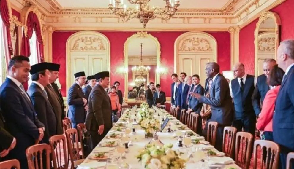 Prabowo Bertemu Pebisnis Inggris di Lancaster House, Dorong Penguatan Investasi RI–UK