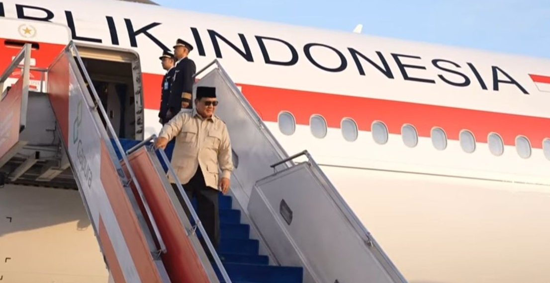 Presiden Prabowo Kembali ke Tanah Air Setelah Kunjungan Kerja ke Inggris, Swiss, dan Prancis