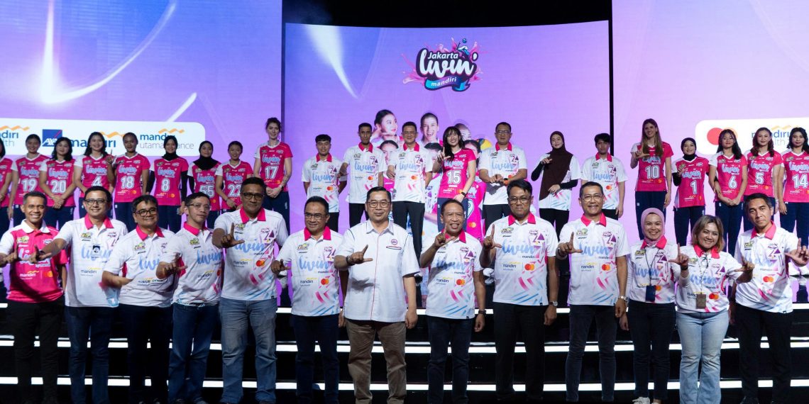 Resmi Perkenalkan Tim dan Jersey, Jakarta Livin’ by Mandiri Mantap Hadapi Proliga 2026