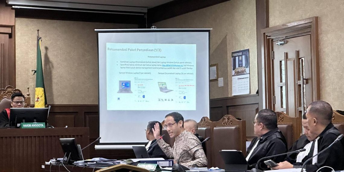 Penasihat Hukum Nadiem Nilai Audit Kerugian Negara Tak Sah, Integritas Saksi JPU Dipertanyakan