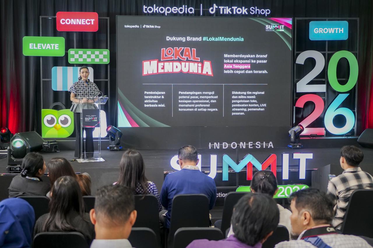 Indonesia Summit 2026 Jadi Wadah Kolaborasi Penjual dan Affiliate Creator Tokopedia–TikTok Shop