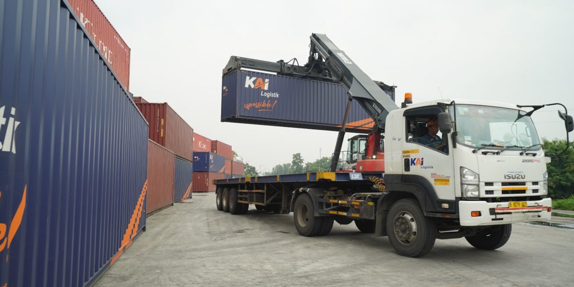 KAI Logistik Angkut 2,5 Juta Ton Kontainer Sepanjang 2025, Naik 8 Persen