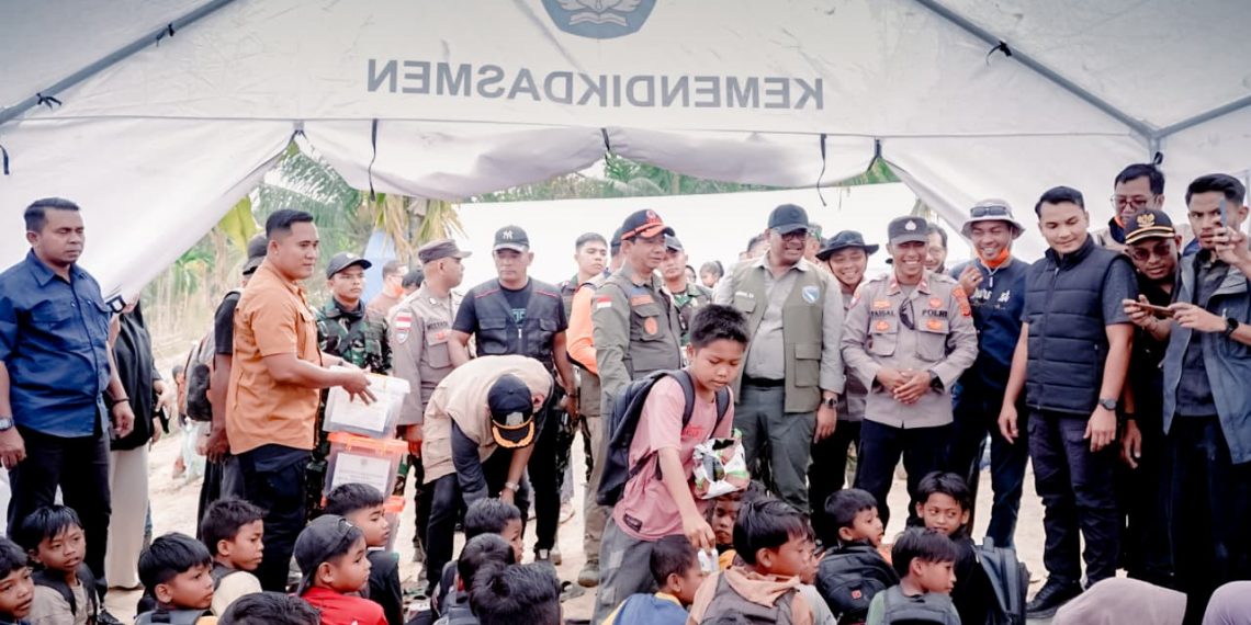 Safrizal ZA Dampingi Kepala BNPB Pastikan Percepatan Rehab Rekon di Aceh Timur–Aceh Utara