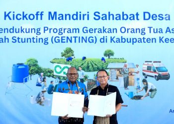 Mandiri Sahabat Desa Perkuat Akses Gizi dan Air Bersih untuk Tekan Angka Stunting