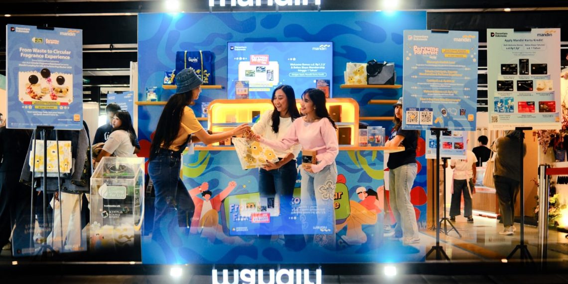 Bank Mandiri Hadirkan Circular Fragrance Experience di Perfume Pop Market 2026
