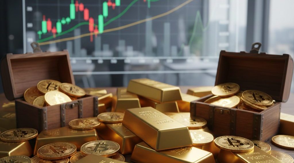 Emas Pimpin Investasi 2025, Saham dan Bitcoin Belum Mampu Menyusul