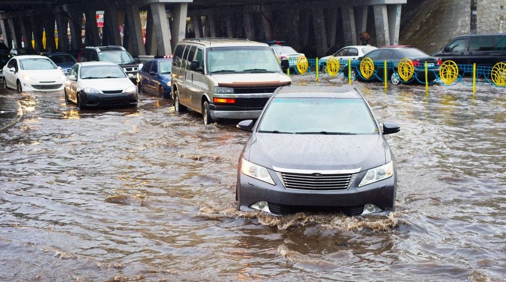 Hujan Deras, Jalan Sunter dan Kelapa Gading Terendam Banjir