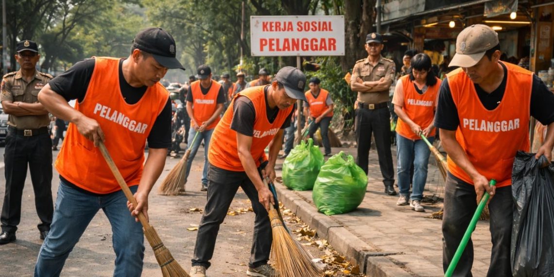 Mulai 2026, Napi Tipiring Bisa Kerja Sosial Tanpa Masuk Penjara