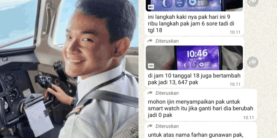 Smartwatch Co-Pilot ATR Catat 13 Ribu Langkah, Keluarga Masih Berharap