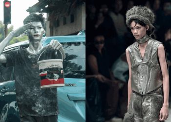 Berawal dari Manusia Silver, Pemuda Ini Tiba-tiba Jadi Model