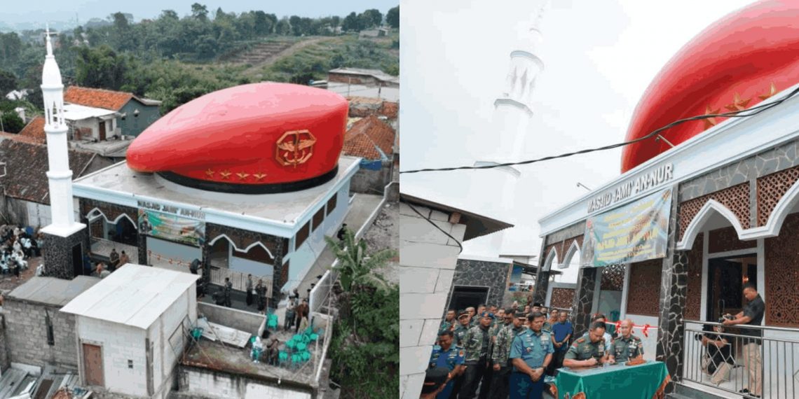 Diresmikan Panglima TNI, Masjid Jami’ An-Nur Langsung Dipadati Warga