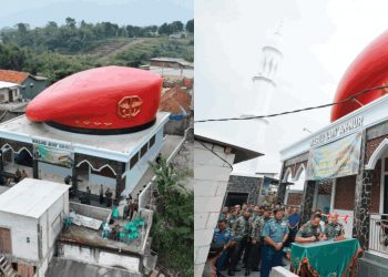 Diresmikan Panglima TNI, Masjid Jami’ An-Nur Langsung Dipadati Warga
