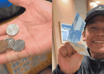 Iseng Tukar Rupiah di Jepang, Rp50 Ribu Berubah Jadi Recehan