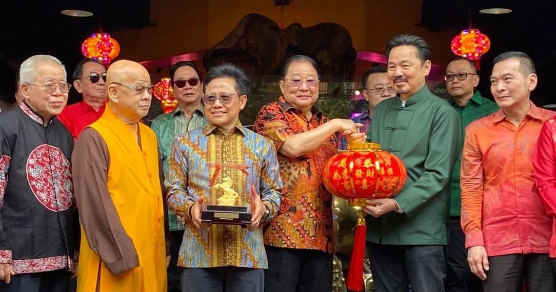 Hadiri Imlek  2577 Di Vihara Avalokitesvara,  Cak Imin Peran Gus Dur Dalam Menjaga Kebebasan Budaya Tionghoa
