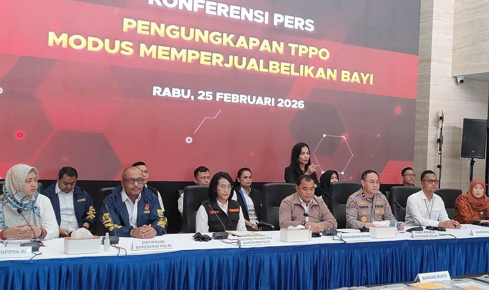Bareskrim Ungkap Sindikat Perdagangan Bayi via Media Sosial, 12 Orang Ditangkap