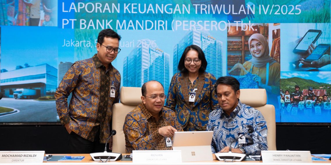 Kinerja Bank Mandiri Tetap Tangguh Sepanjang 2025, Dorong Intermediasi dan Sinergi Program Pemerintah