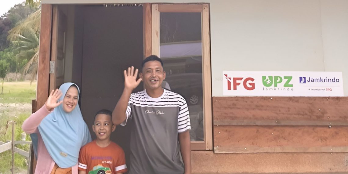 Jamkrindo Bangun 21 Hunian Sementara untuk Korban Bencana di Aceh