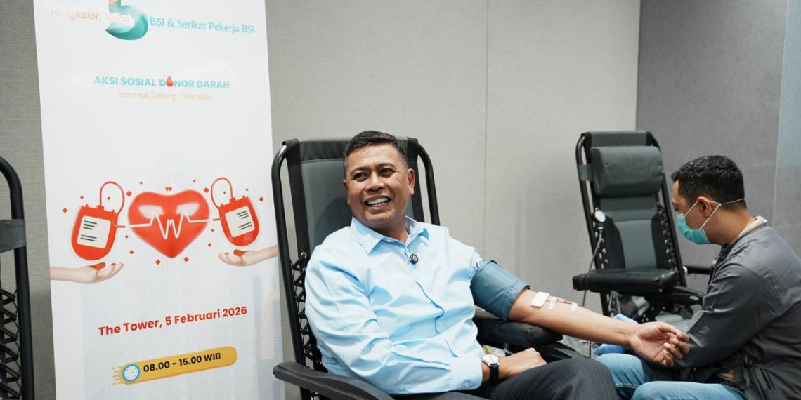 Milad ke-5 BSI Diwarnai Aksi Kemanusiaan, Ribuan Kantong Darah Disalurkan ke PMI