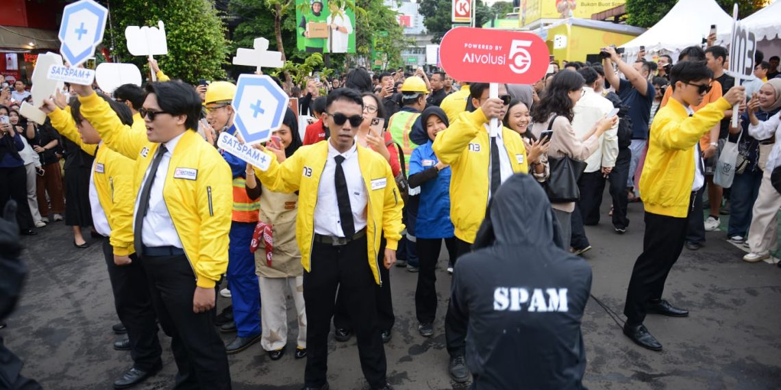 Launching kampanye IM3 Satspam+