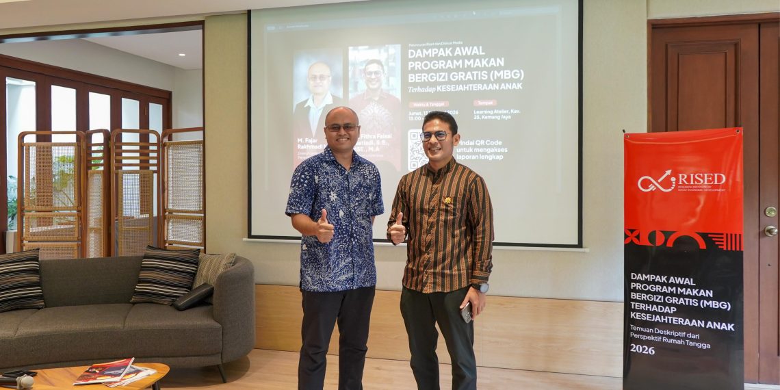 Studi Awal RISED Nilai MBG Jadi Bantalan Konsumsi Keluarga, Dampak Jangka Panjang Masih Dikaji