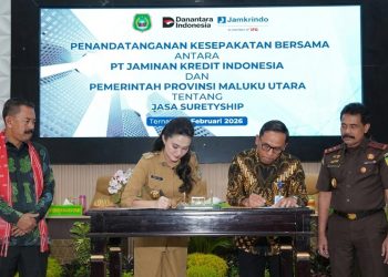 Perkuat Tata Kelola Pengadaan, Jamkrindo dan Pemprov Maluku Utara Sepakati Kerja Sama Suretyship