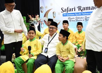 Safari Ramadan dan HUT ke-56, Jamkrindo Tebar 5.600 Paket Sembako dan Santuni Ratusan Anak Yatim