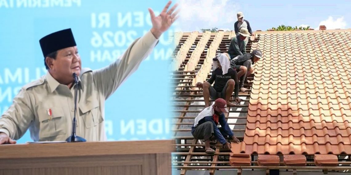 Rumah Menjadi Adem Menggunakan Genteng,  Pakai Seng Panas ! Prabowo Bentuk Program Gentengisasi