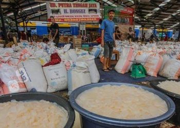 Kolang-Kaling Jadi Buruan Musiman Warga, Pasar Induk Kramat Jati Kian Ramai