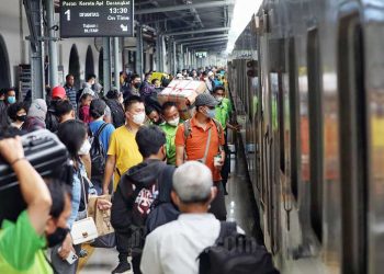Penjualan Tiket Kereta Api Mudik Lebaran 2026 Tembus 435 Ribu Tiket