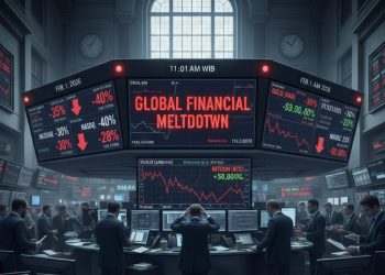 Pasar Keuangan Global Kompak Turun, Saham, Emas, dan Crypto Ikut Jatuh