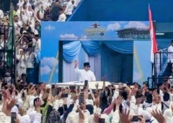 Prabowo Hadiri Mujahadah Kubro 1 Abad NU di Malang, Stadion Gajayana Dipenuhi Jemaah