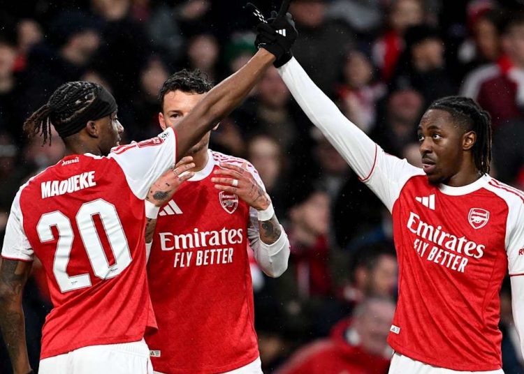 Arsenal Amankan Tiket Perempatfinal Piala FA Setelah Taklukkan Mansfield Town