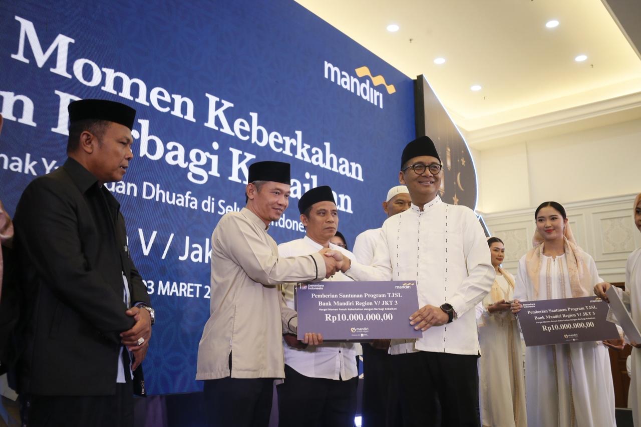 Bank Mandiri Region V/Jakarta 3 Gelar Buka Puasa, Santunan, dan Khitanan Gratis di Ramadan 1447 H