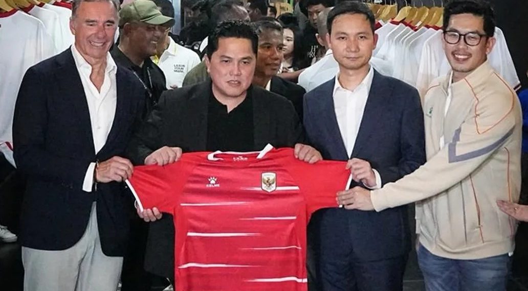 Erick Thohir: Desain Jersey Timnas Indonesia Angkat Identitas Budaya Bangsa