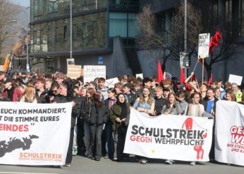 Ribuan Pelajar di Jerman Demo, Menentang Kembalinya Wajib Militer