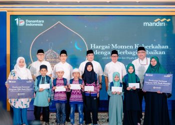 Bank Mandiri Gelar Buka Puasa Bersama dan Santuni Anak Yatim di Palembang