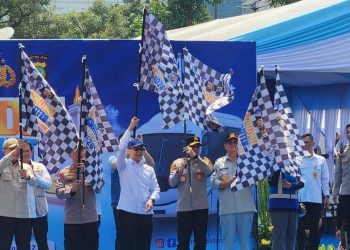 Kapolri Berangkatkan Ribuan Pemudik Gratis, Sopir Bus Lolos Tes Kesehatan