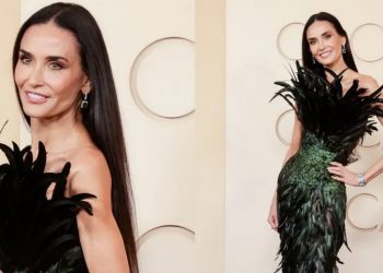 Gaun Berbulu Mendominasi Karpet Merah Oscar 2026