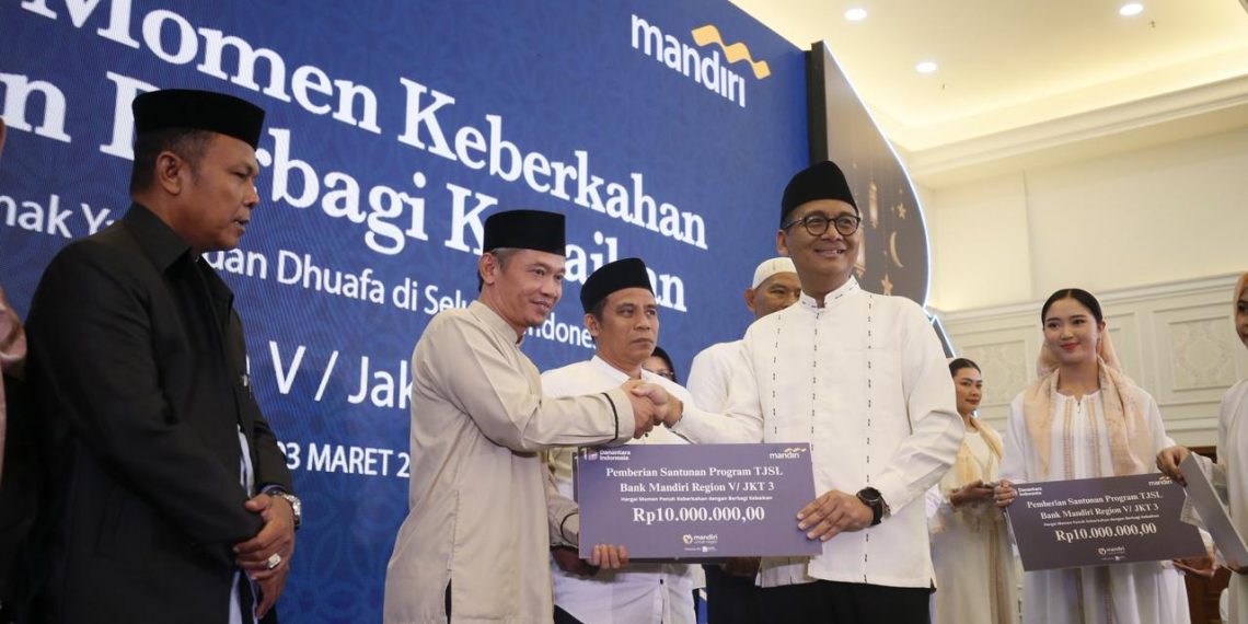 Bank Mandiri Region V/Jakarta 3 Gelar Buka Puasa, Santunan, dan Program Khitanan bagi Warga Jakarta Selatan, Depok, dan Bogor
