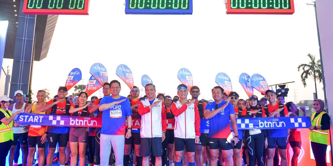BTN Run 2026 for Charity Jadi Aksi Nyata untuk Negeri, Donasi Tembus Rp 760 Juta