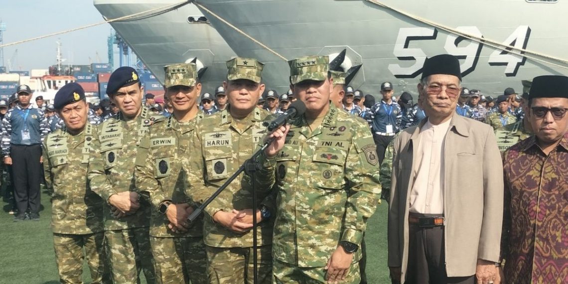 Program Mudik Gratis TNI AL Berangkatkan 1.239 Pemudik ke Bangka Belitung