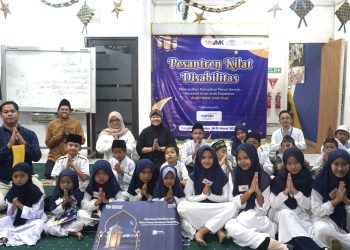 Semangat Ramadan, Mandiri Inhealth dan MAI Gelar Aksi Sosial di Pesantren Disabilitas