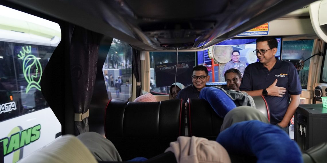 Mudik Aman Berbagi Harapan, Bank Mandiri Fasilitasi Ribuan Pemudik