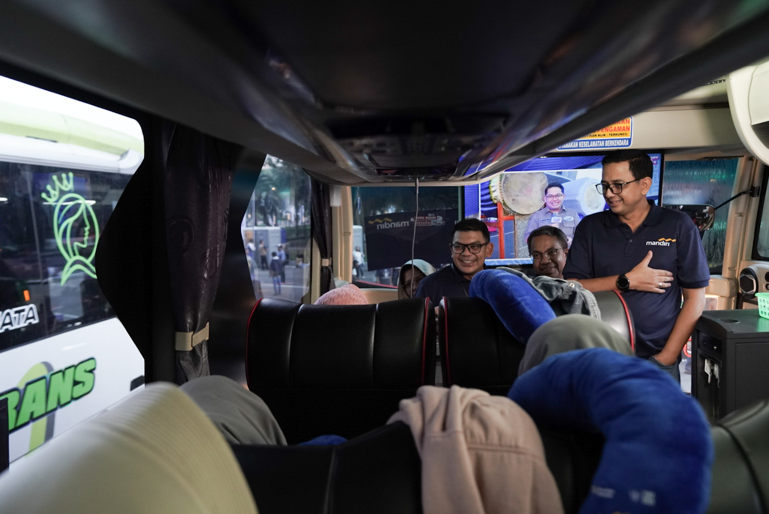 Mudik Aman Berbagi Harapan, Bank Mandiri Fasilitasi Ribuan Pemudik