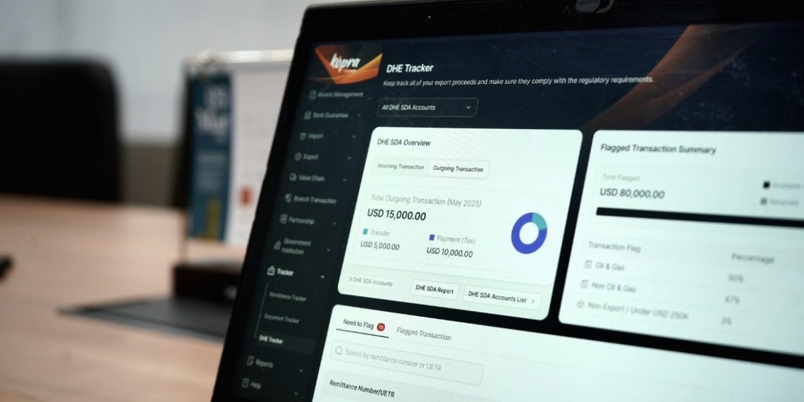 Bank Mandiri Hadirkan Fitur DHE Tracker di Kopra untuk Pantau DHE SDA Secara Real-Time