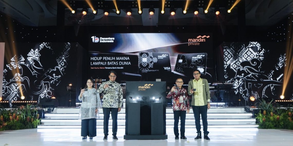 Bank Mandiri Hadirkan Kartu Debit dan Kredit Metal Eksklusif untuk Nasabah Private Banking